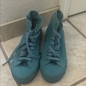 P.F. Flyers Aqua High-Top Sneakers